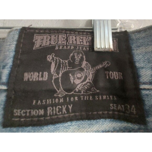TRUE RELIGIÓN Jeans, World Tour,section RICKY,size 36,made In USA. - Picture 7 of 10